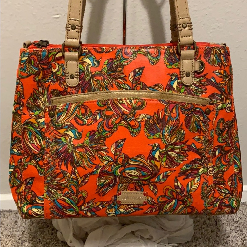 Sakroots Shoulder Bag with many compartments - Picture 1 of 8